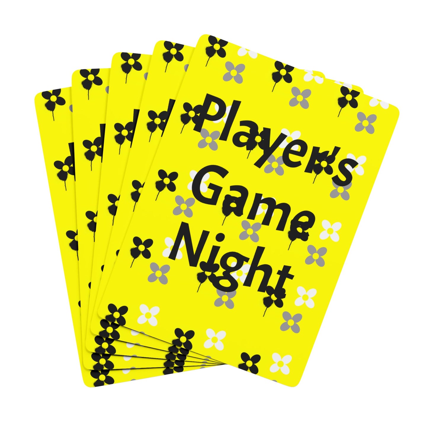 Player's Game Night Poker Playing Cards